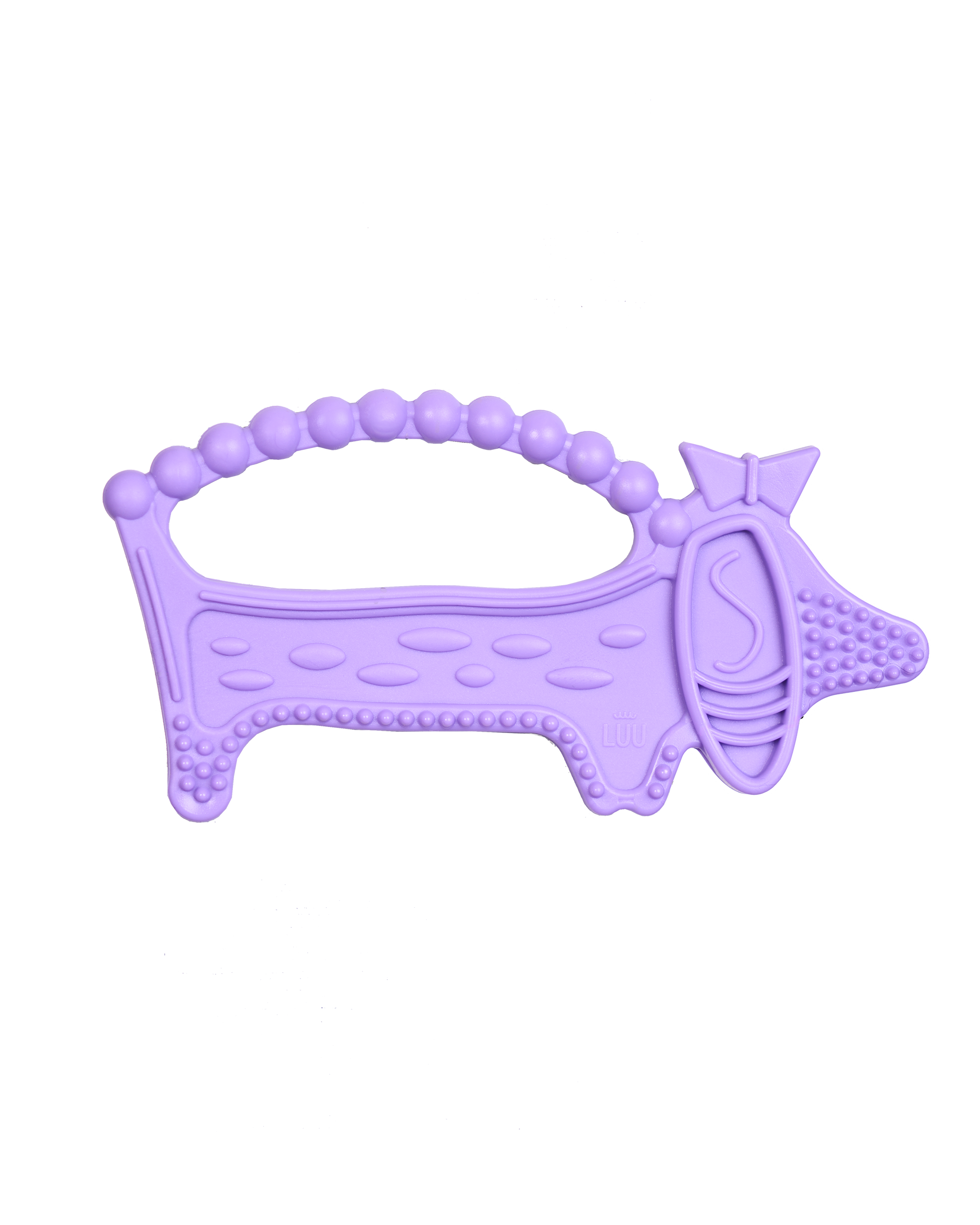 gryzak-luuie-the-dog-purple Μασητικό Luuie The Dog - Purple - Image 1