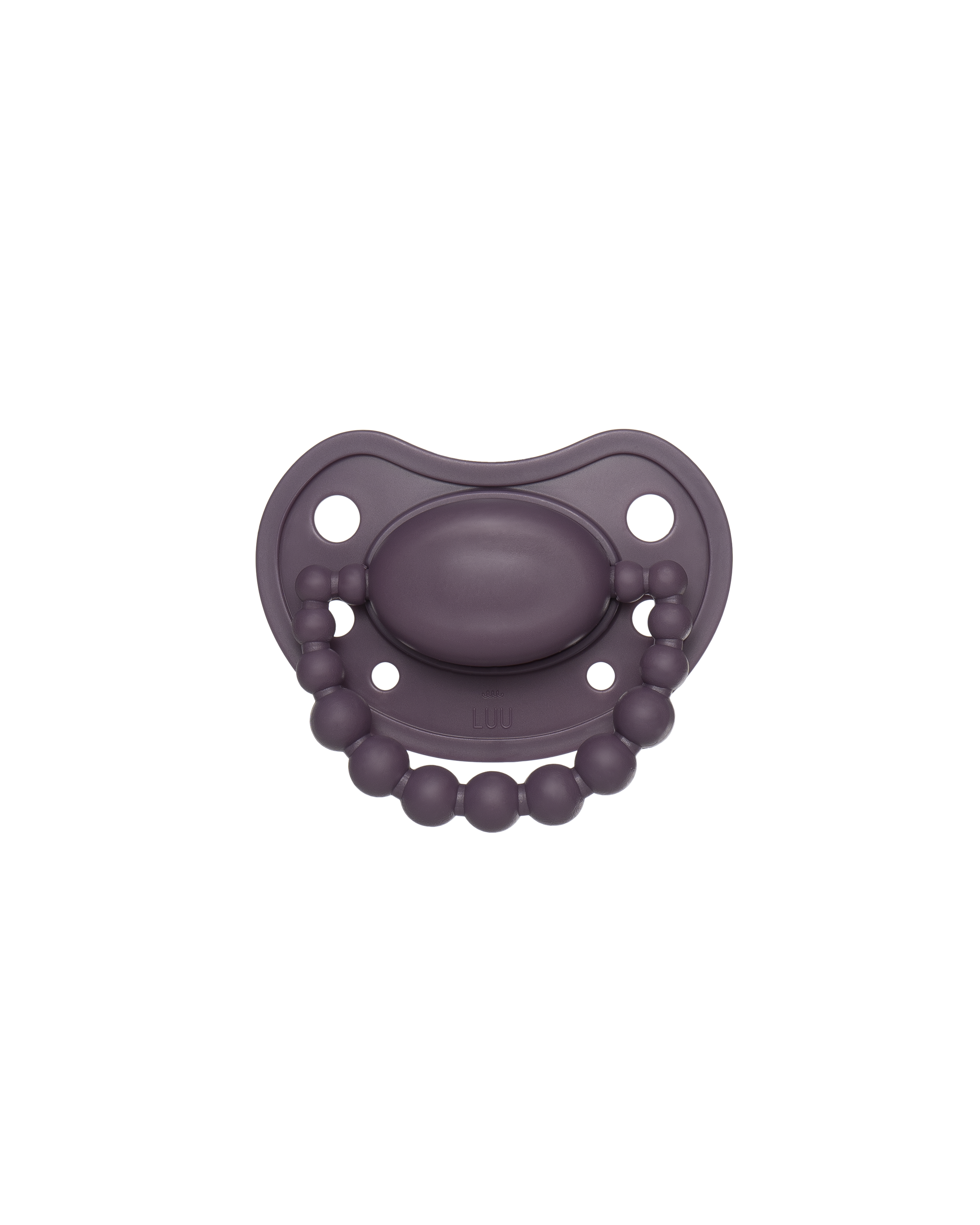 luu-kids-sweet-plum-tarczka Πιπίλα θέσης LUU Kids - Sweet Plum - Image 1