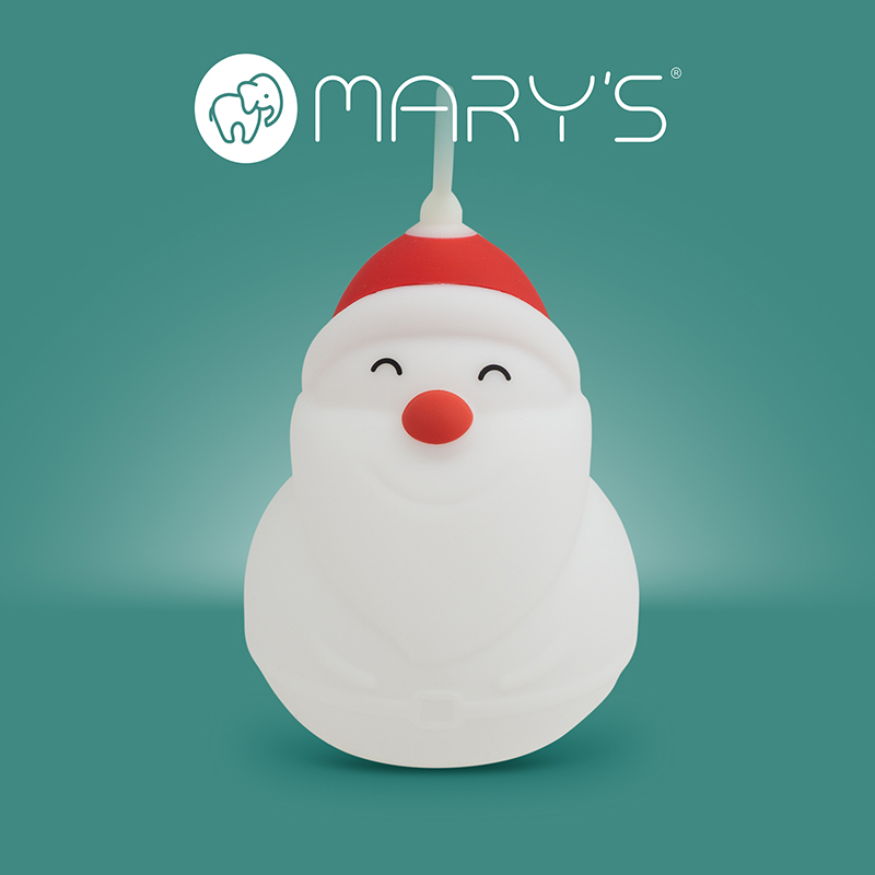 mary-s-lampka-nocna-led-mikolaj-rgb-6d111e80a6984a258cfc827b8d74287a-04aada16 MARY'S Παιδικό Φωτάκι Νυκτός Άγιος Βασίλης LED RGB - Image 1